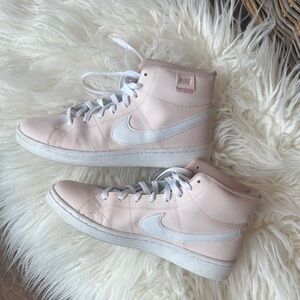 Nike White High-Top Sneakers